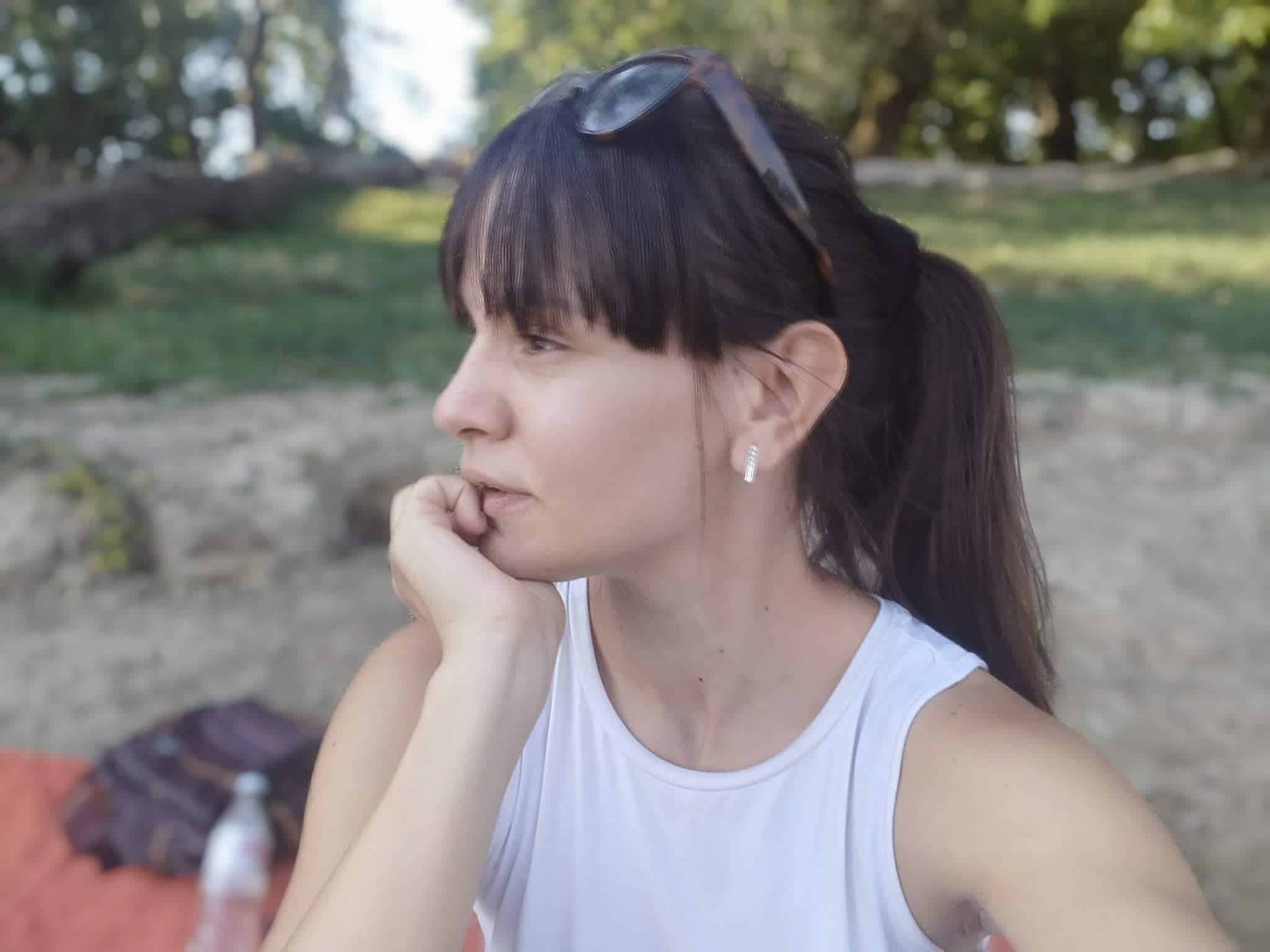Elégedett utazó portréfotó